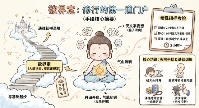 欲界定(一) - 禪定境界圖解